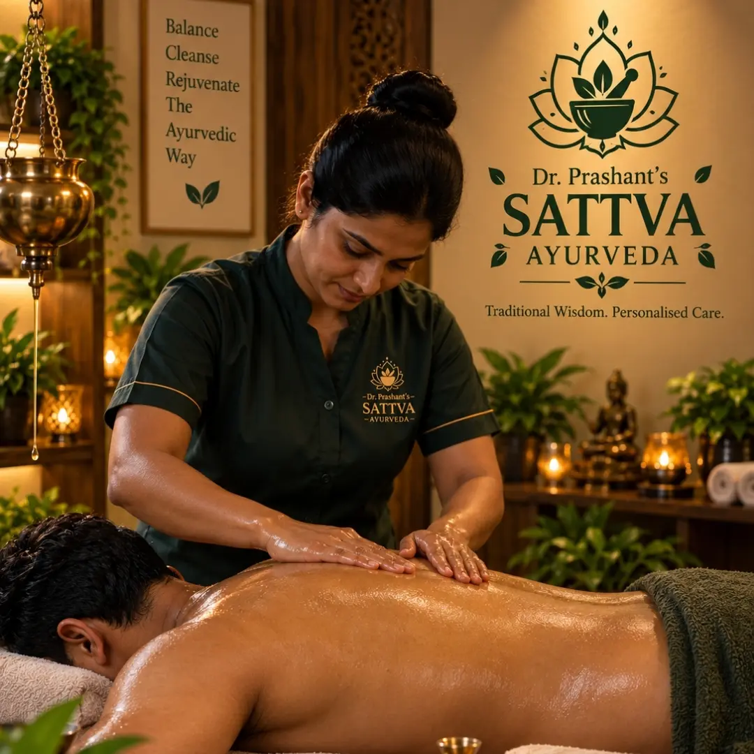 abhyanga therapy by Dr Prashant Sharma in Raipur
